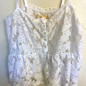 Hollister Lace Tank Top